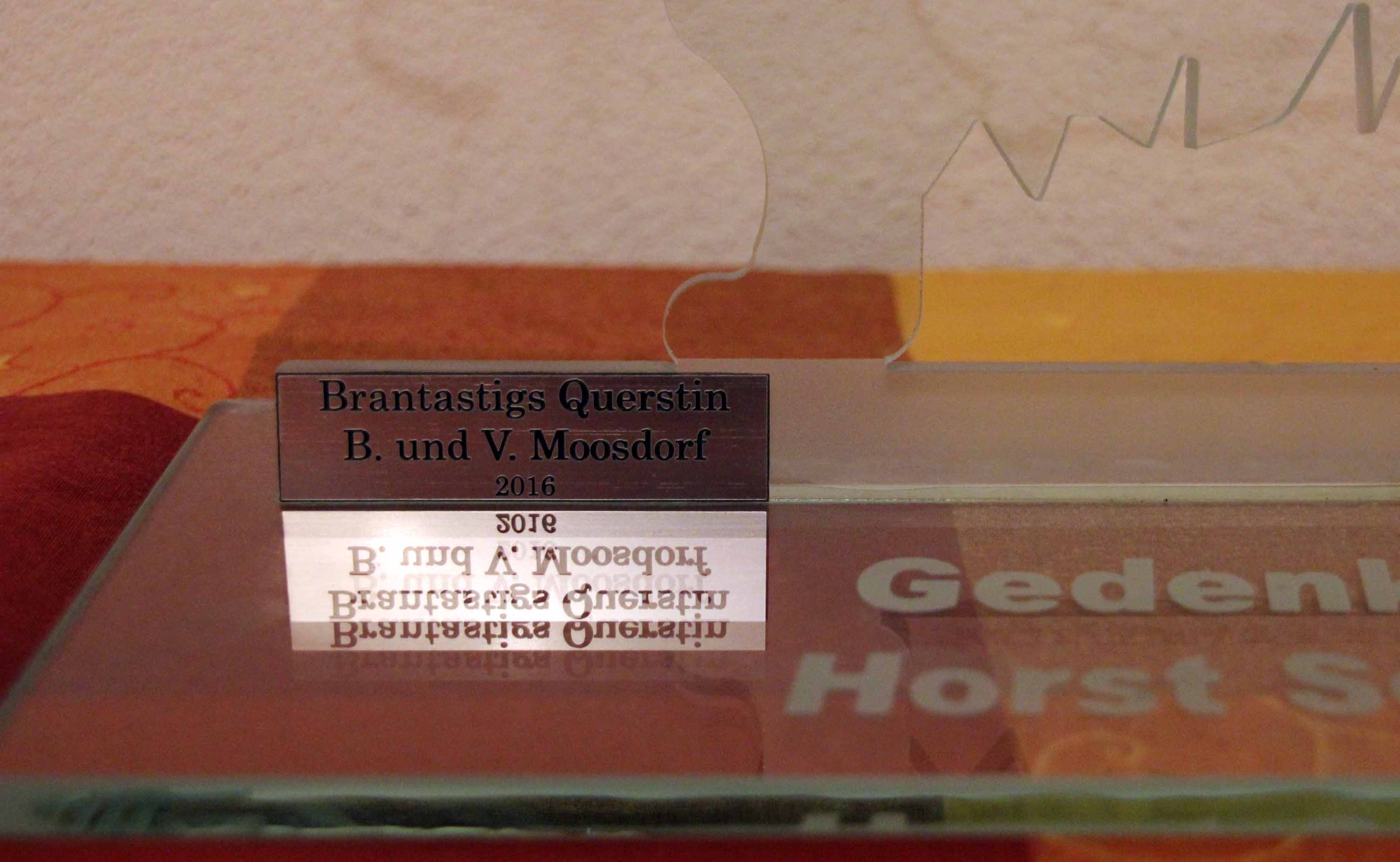 Horst Schoenfeld Gedenkpokal Pokal 2016